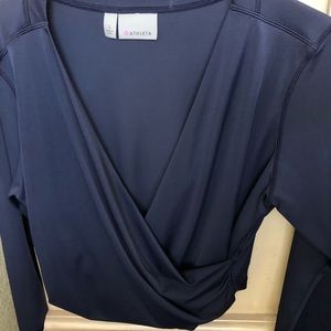 Athleta Rash Guard Crop
